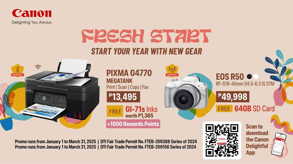 Canon Philippines rolls out promos for cameras and PIXMA printers