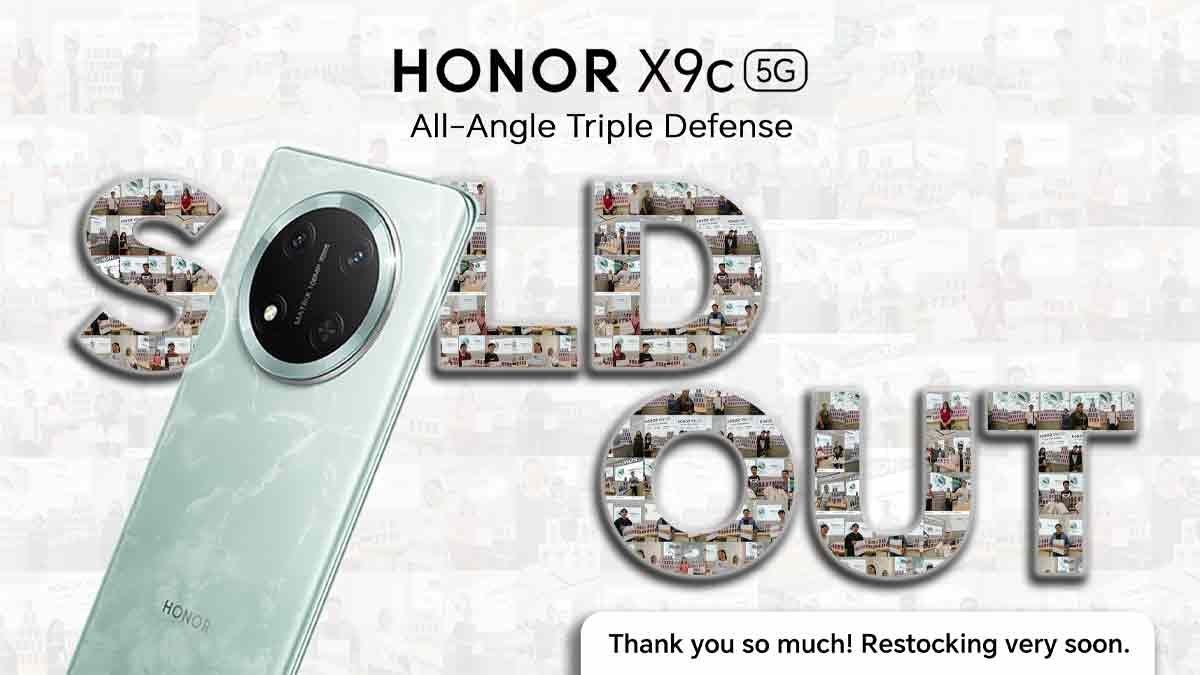The Toughest Phone of 2025: HONOR X9c 5G – SOLD OUT in Just 3 Days!