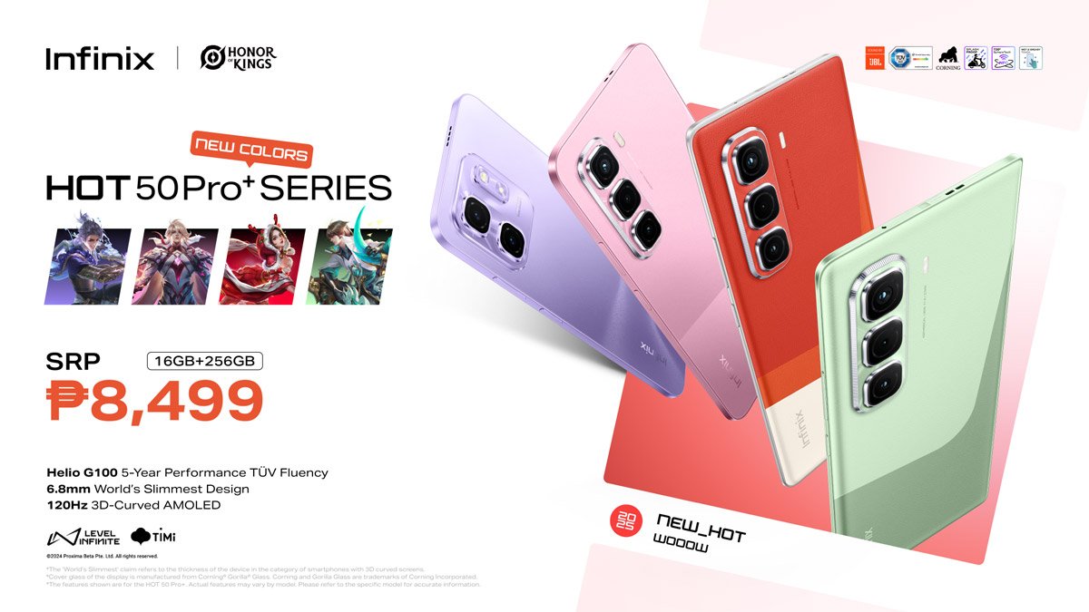 Infinix Introduces Vibrant New Colors for the HOT 50 Pro+ Series: A Bold Lifestyle Statement for the New Year