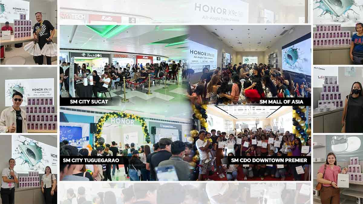 LOOK: Nationwide Craze of HONOR X9c 5G Seen as Big Crowds Flock Over First Day Sale