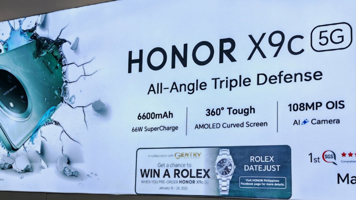 News Buzz: Score a FREE Rolex Watch when you Pre-order HONOR X9c 5G? Promo Leaks! 