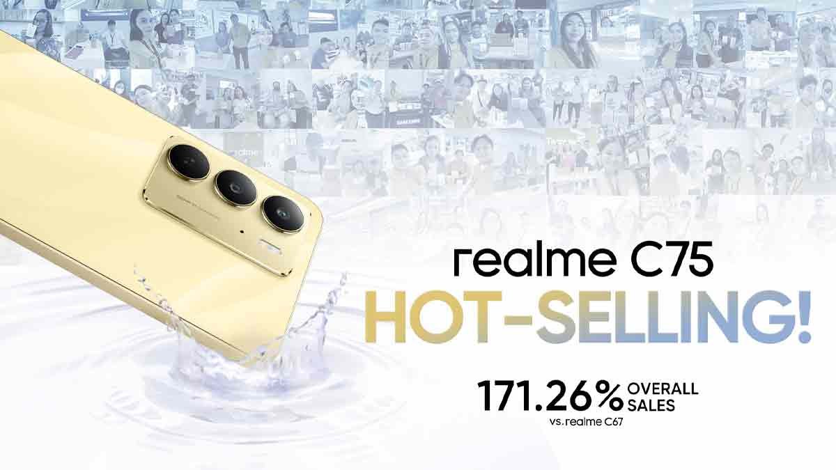 realme C75 records strong sales performance prior to the conclusion of its first-selling phase
