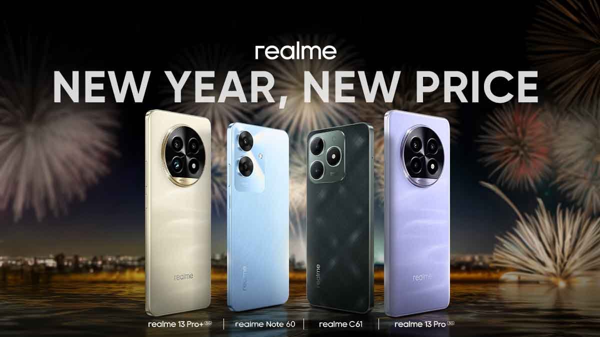 Start 2025 Right with Big Savings from realme
