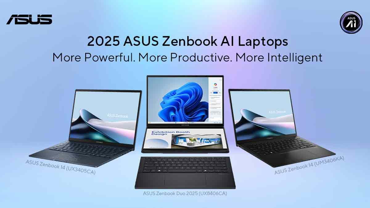 ASUS Launches Intel, AMD’s Latest Chips with Zenbook AI Laptops