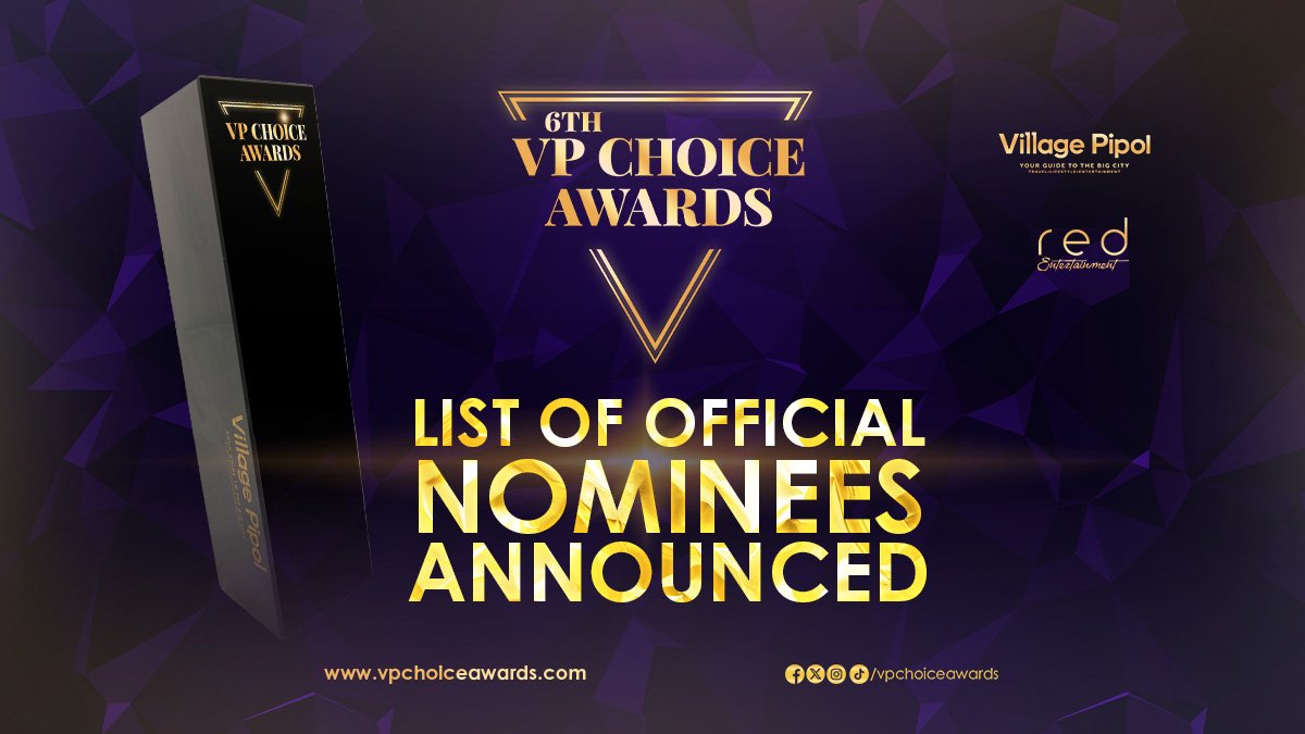 6th VP Choice Awards: List of Official Nominees Announced