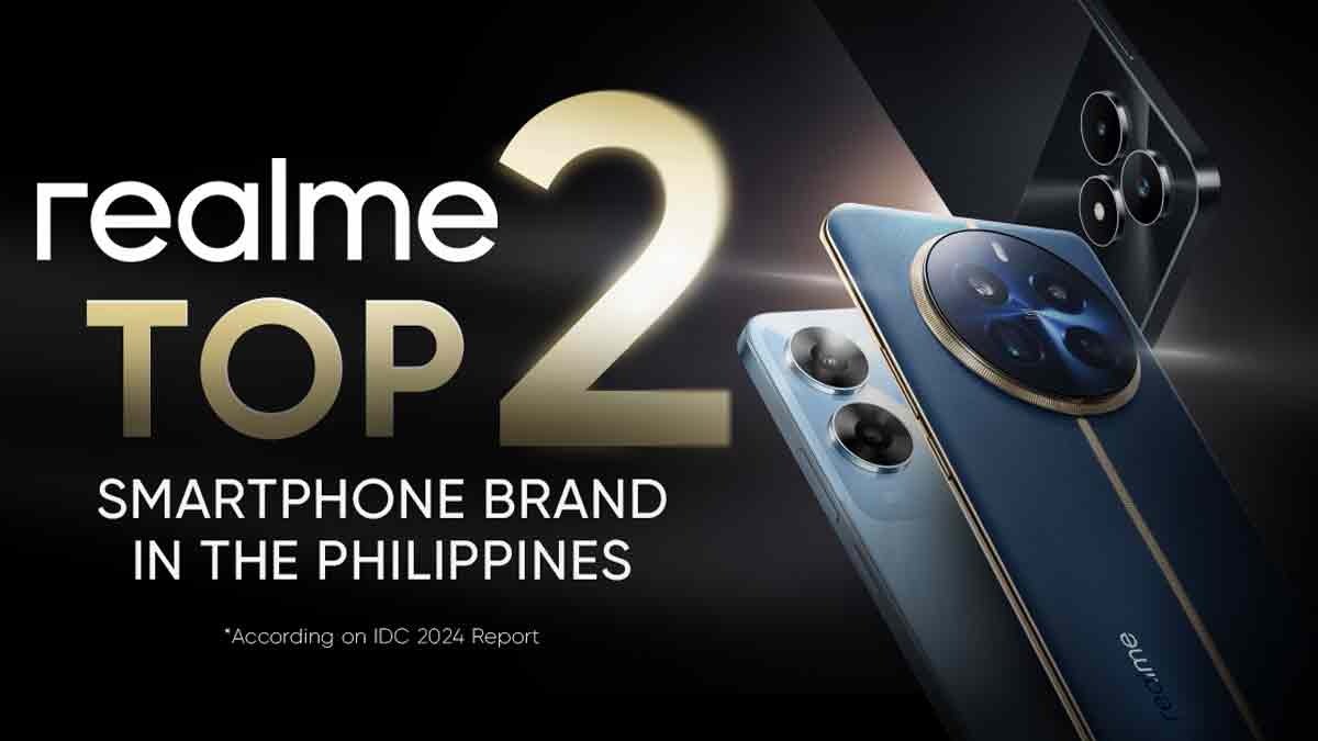 realme is 2024’s second-largest market share in the Philippines
