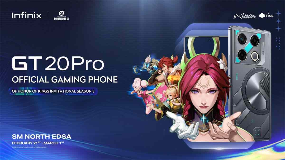 Infinix GT 20 Pro Powers Up the Honor of Kings Invitational S3 as the Official Gaming Phone