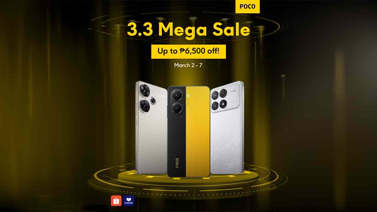 3.3 Sale: Exclusive Discounts on Popular POCO Smartphones