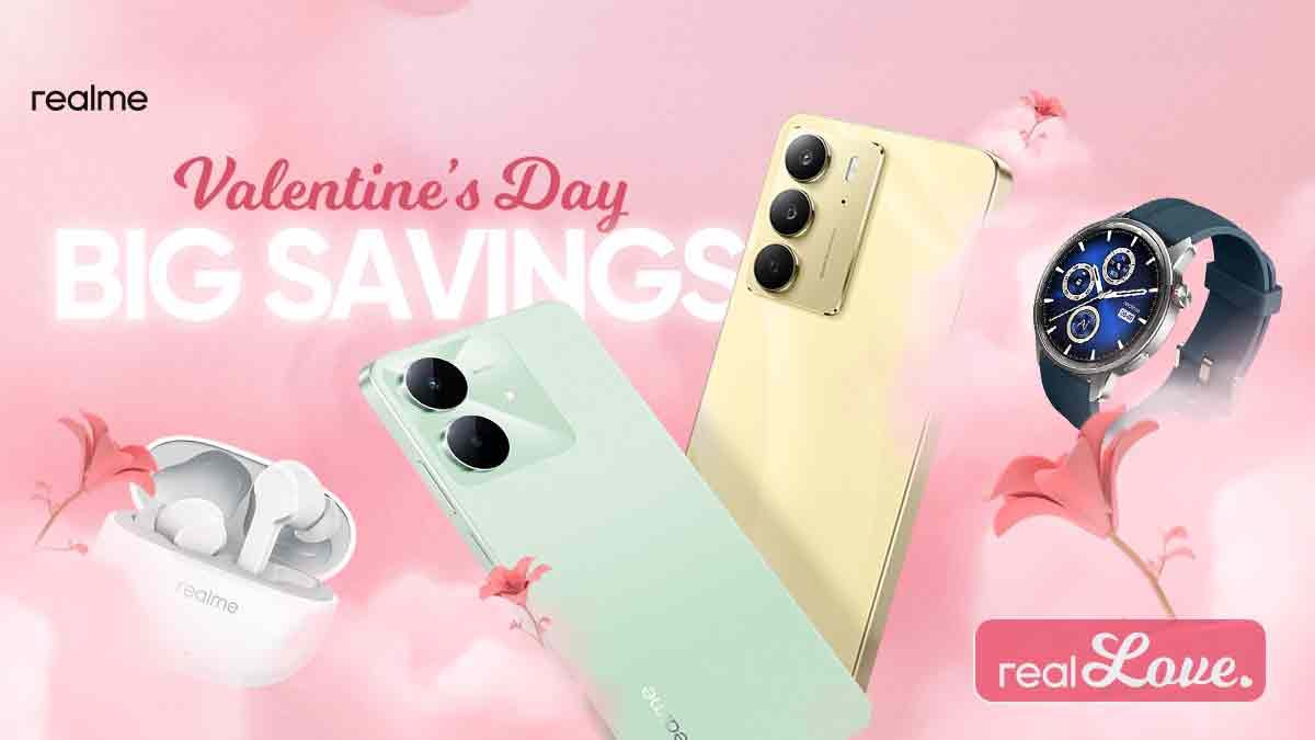 Score big savings with realme this hearts’ month