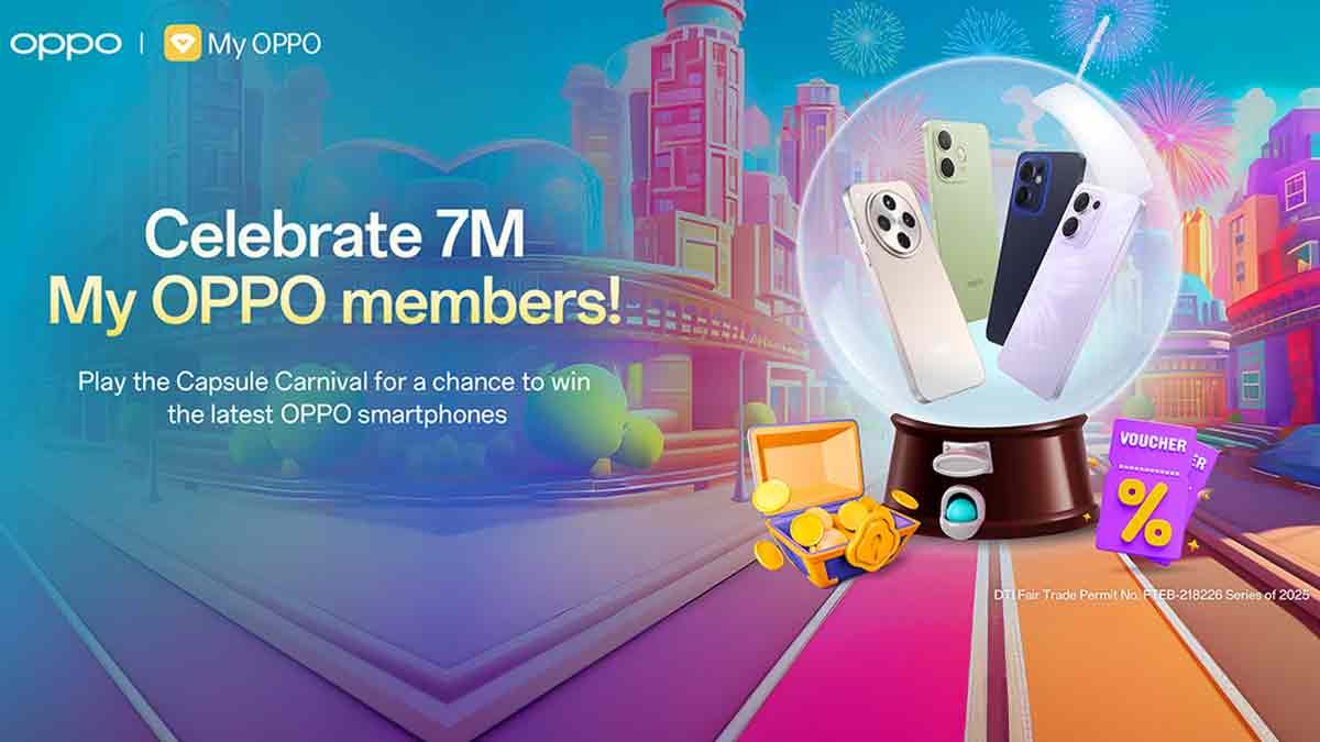 My OPPO App 7 Million Celebration Promo
