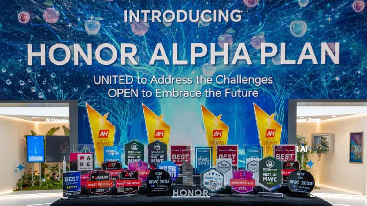 HONOR Wins 50 Media Awards at MWC 2025 with ALPHA PLAN 