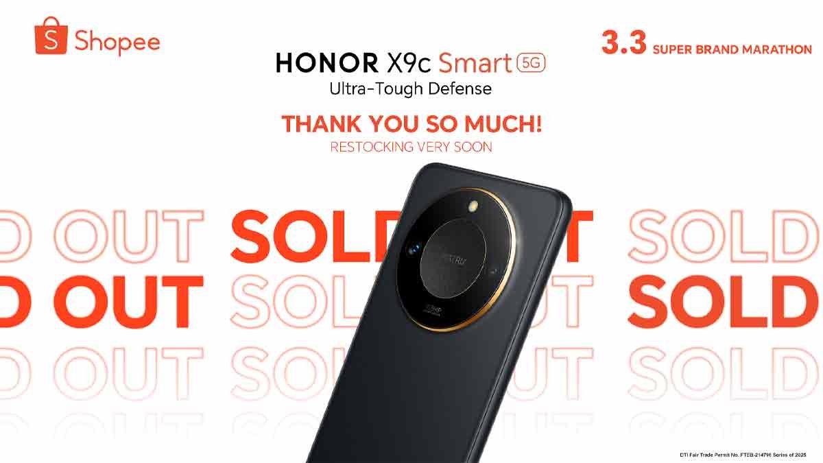 HONOR X9c Smart 5G SOLD OUT in Record Time
