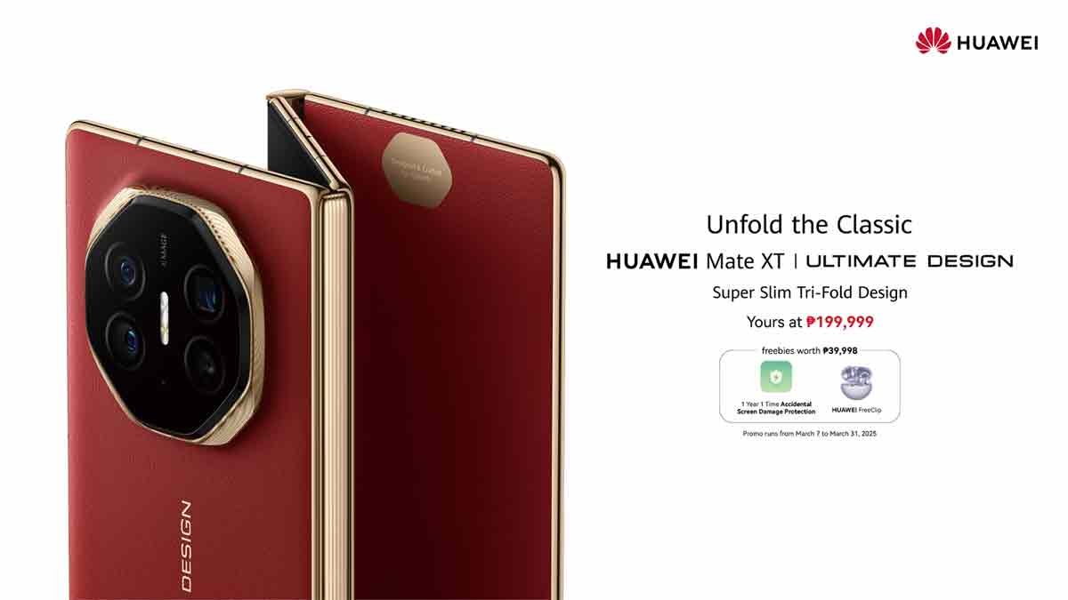 HUAWEI Mate XT: Lightest, Thinnest, Tri-Fold Device