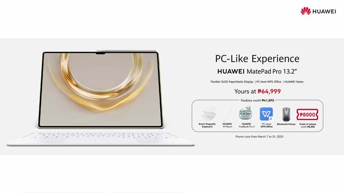 HUAWEI MatePad Pro 13.2-inch 2025, Available Now