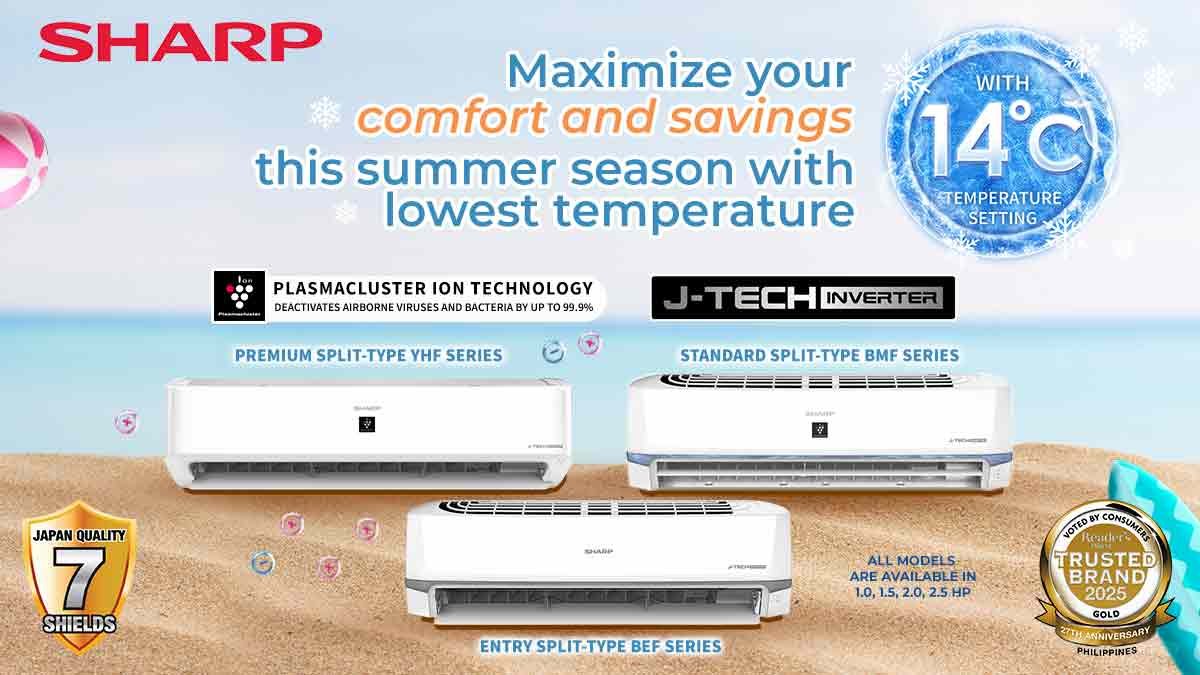 Stay Cool this Summer with Sharp Air Conditioner