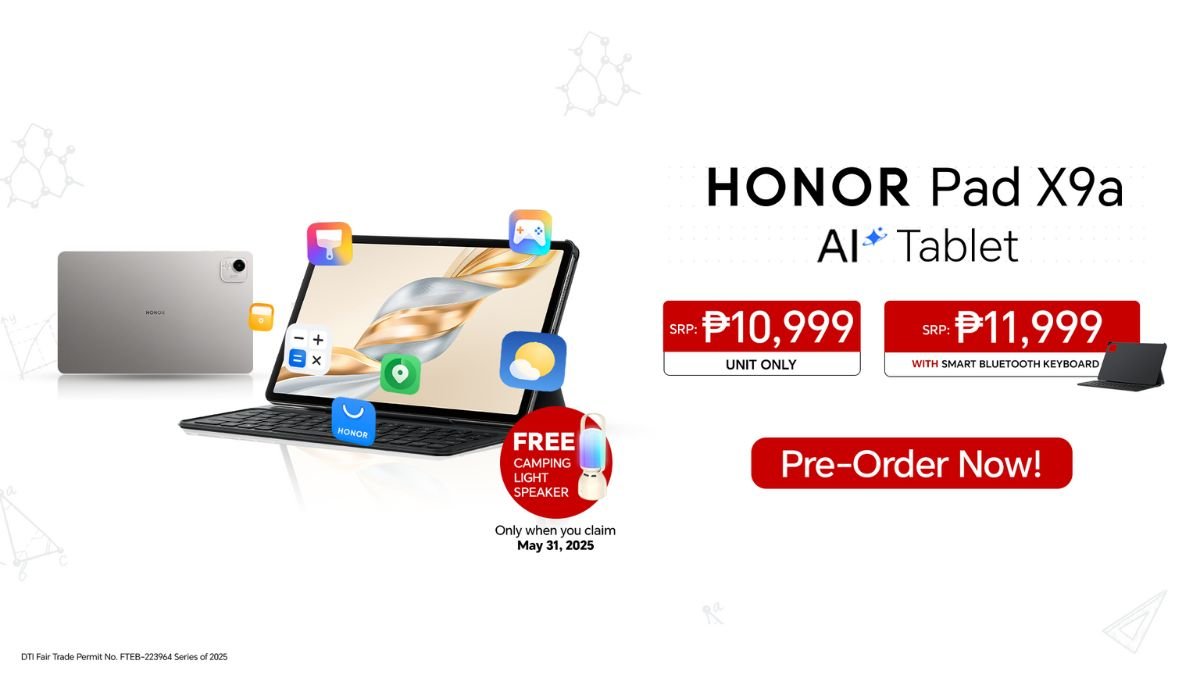 HONOR Pad X9a is Now Available for Pre-order