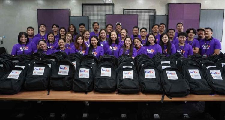 FedEx continues its collaboration with Feed the Children to support education and communities by donating school supplies to children in Cebu and Negros Oriental