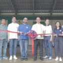 (L-R): Mr. Giann Vega, Mr. Alex Celis, Mr. Ronaldo Bayla, Barangay Captain of Brgy. Timbao, Coun. Jedi Alatiit, Former Chair on Environment of the City of Biñan, Mr. Christopher Ilagan, Congressman Atty. Arman Dimaguila Jr., Former Biñan City Mayor, Mr. Rodelio Lee, Biñan City Environment and Natural Resources Office Department Head, Ms. Erica Cardoso, Managing Director of Evergreen Labs Philippines, Coun. Echit Desuasido, Chair on Environment of the City of Biñan, Mr. Lexter Sandoval, Representative of DENR-EMB IV-A Officials conducted the ribbon-cutting ceremony for the Enhanced Materials Recovery Facility, marking a milestone in the Loop Lokal project's public-private partnership between PepsiCo Philippines, Evergreen Labs Philippines, and the City of Biñan.