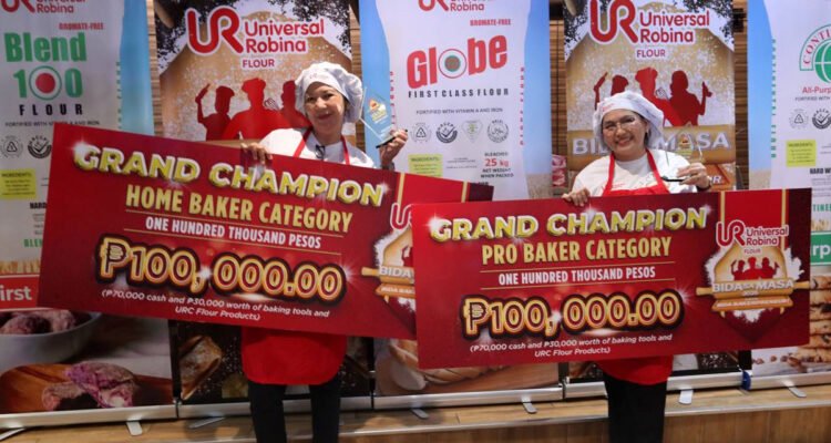 Maelyn Mendoza from Sariaya, Quezon (Pro Baker Category) and Carol Llabres (Home Baker Category) from Pasig City are this year's Bida Sa Masa 2025 Grand Champions