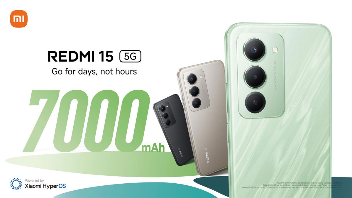 REDMI 15 5G Launches in the Philippines, with Powerful AI Features