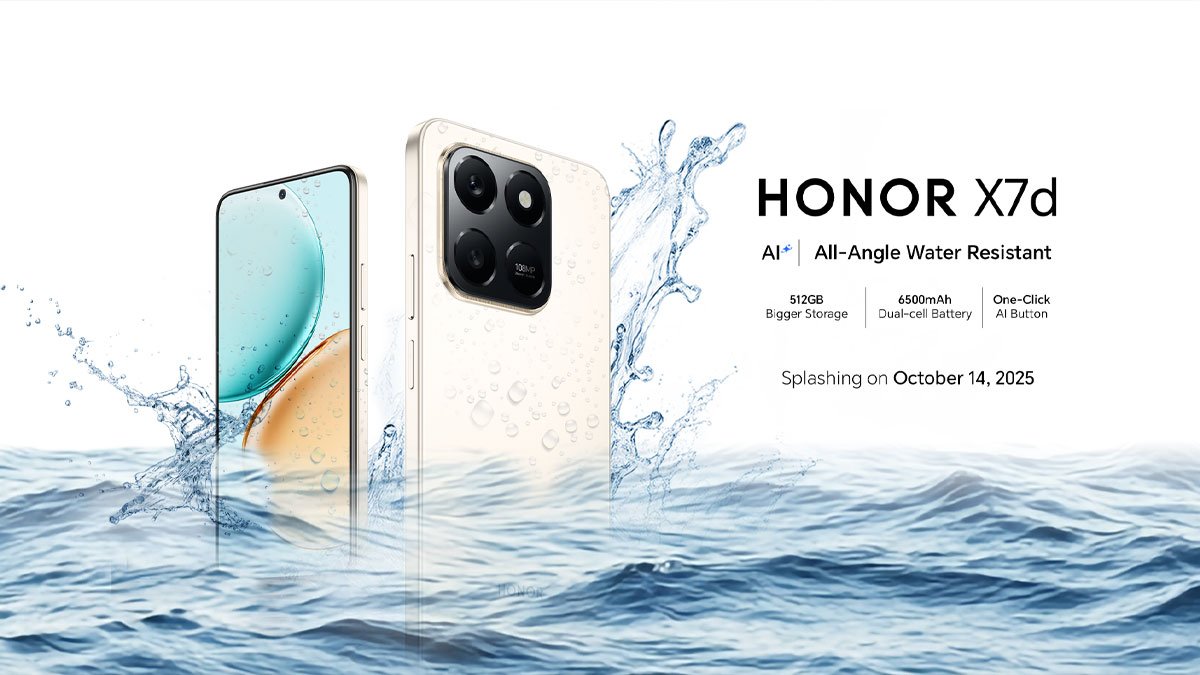 HONOR to Launch New Budget Water-Resistant AI Phone HONOR X7d