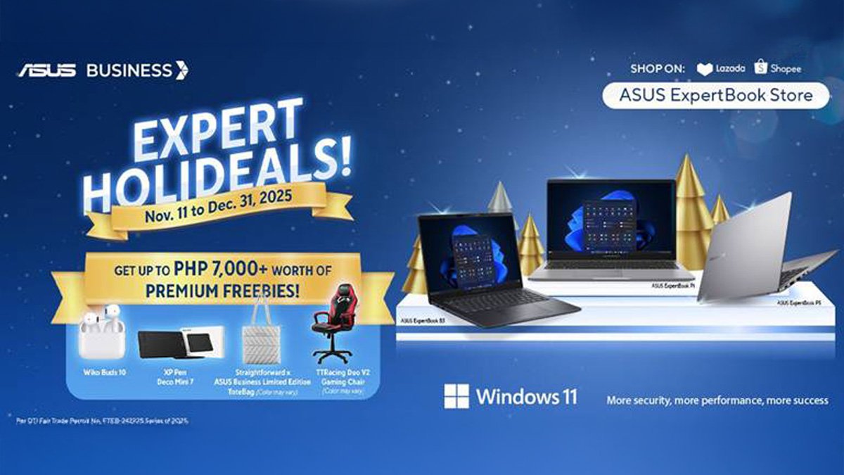 ASUS Business announces Expert Holideals 2025