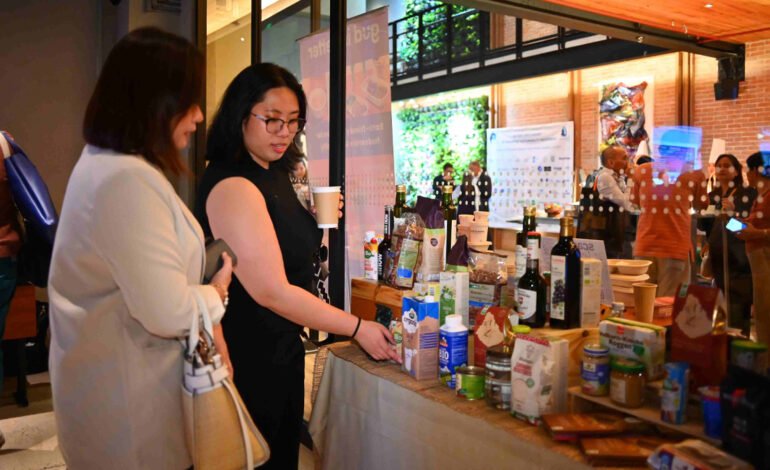 Certified EU organic products on display at 10th Philippine Sustainability Movement on 10 November 2025