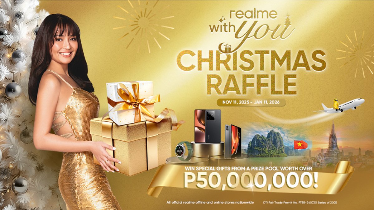 realme Gives Away Over P50 Million Worth of Prizes This Christmas