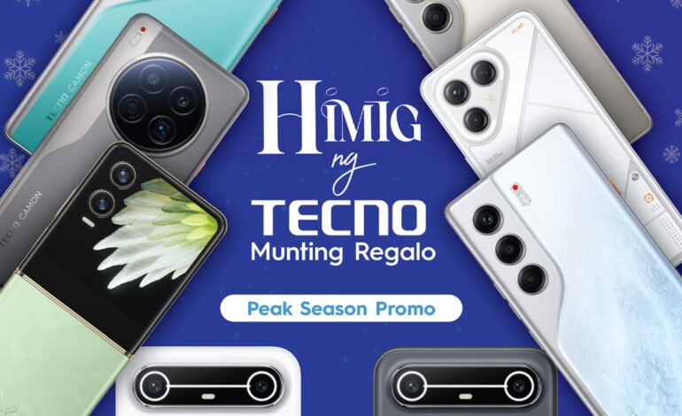 Himig ng TECNO, Munting Regalo: Best Christmas Deals for as low as Php 699