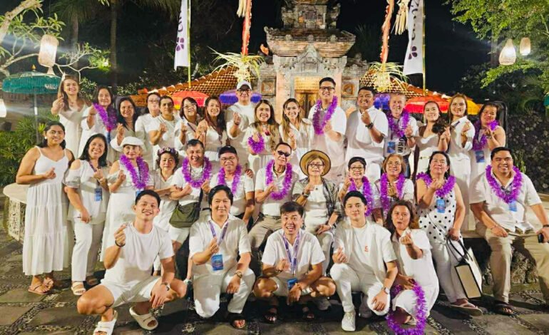 The GForce Legacy Team during a recent community team-building led by Jenny Jaime (back row, 9th from L-R). Together, they continue to champion the G! Amare mission of global mental wellness.
