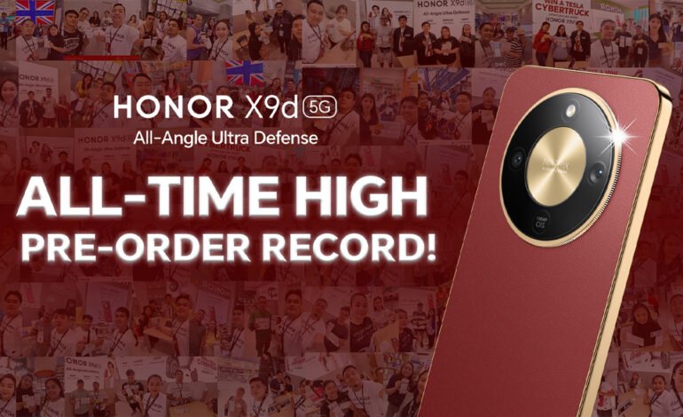 HONOR X9d 5G Records All-Time High Demand During Pre-Order