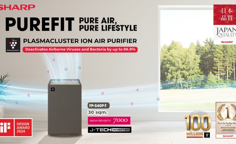 Sharp Promotes Healthier Indoor Living Through Compact and Efficient Air Care Solutions