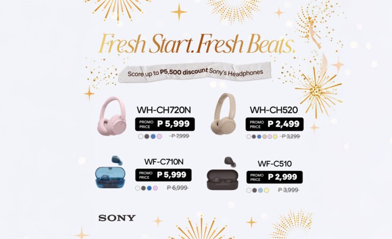 Tune Into 2026 with Sony’s Fresh Beats Promo