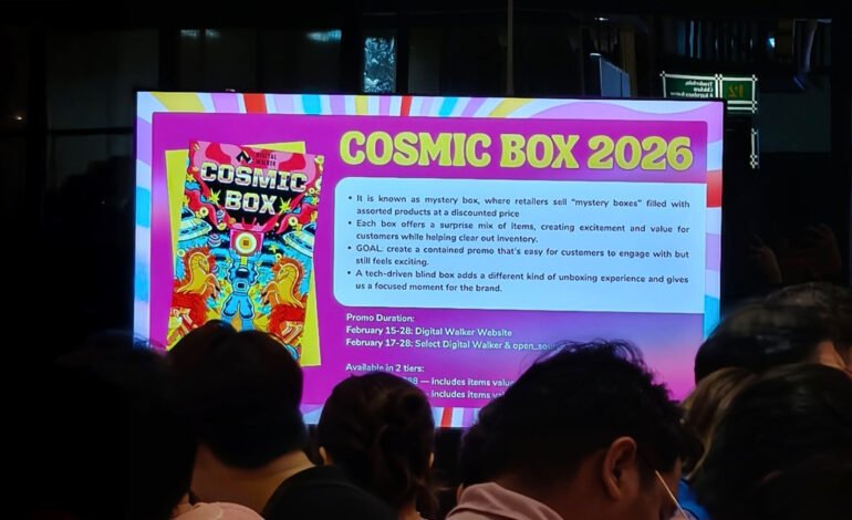 Digital Walker Launches Cosmic Box: A Tech-Powered Mystery Unboxing Experience This February