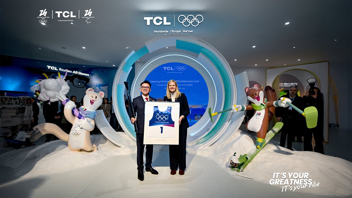 TCL Elevates Olympic Winter Games for Fans and Athletes at Milano Cortina 2026