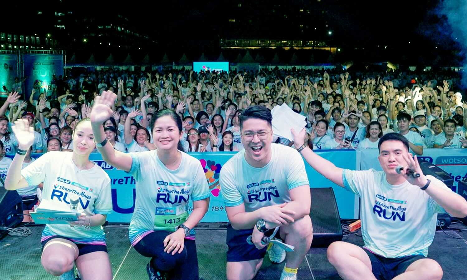 Watsons and Unilab bring wellness closer to the community through the Share the Alaga Run, as 8,000 Watsons Club members take off together in a powerful celebration of health, togetherness and everyday alaga.
