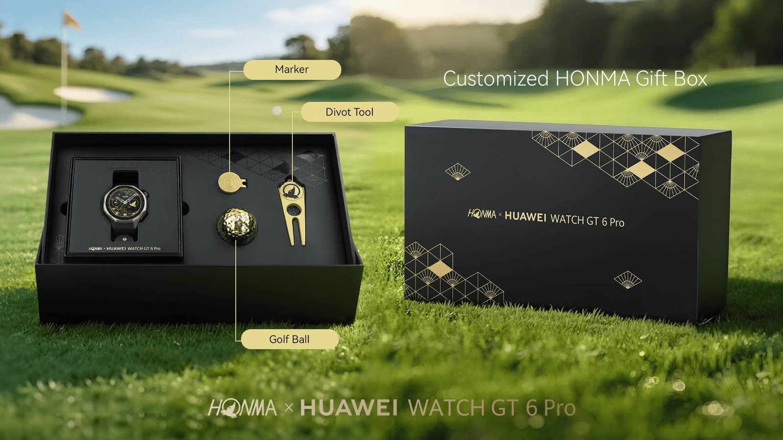 HUAWEI, the no. 1 smart wearable brand, in collaboration with HONMA Golf, a Japan-based premium golf club manufacturer and sports lifestyle brand, 