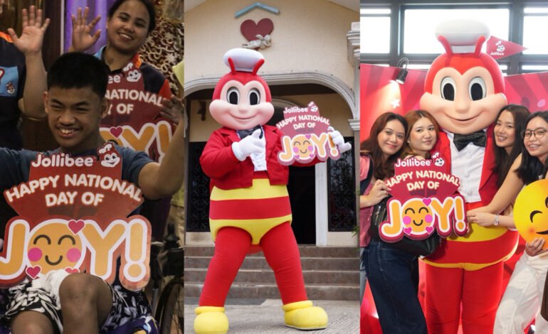 Jollibee ​marks first National Day of JOY, bringing smiles across the Philippines