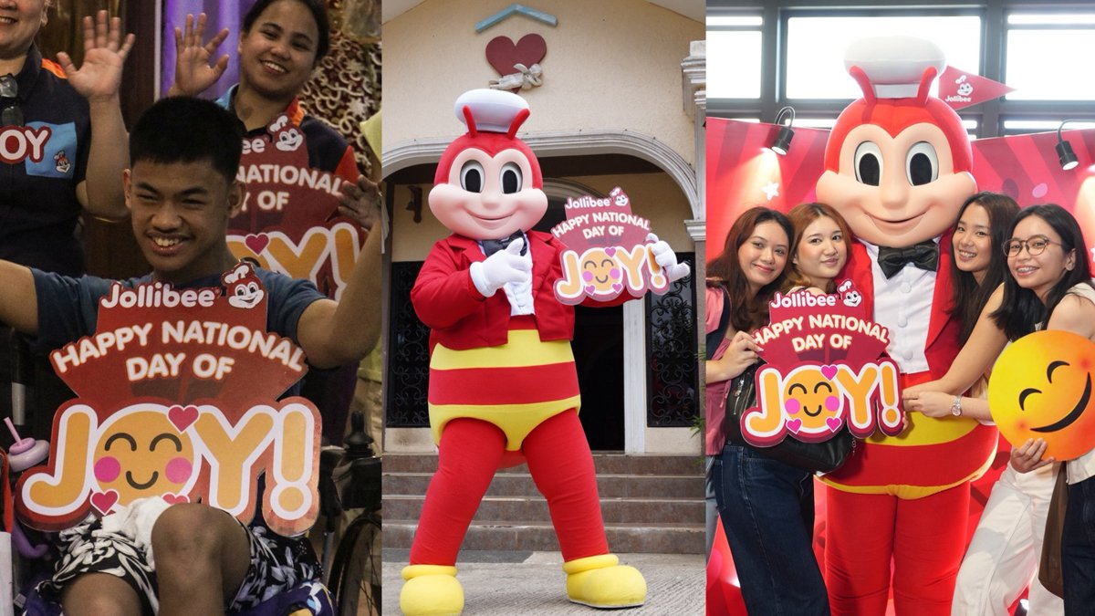Jollibee ​marks first National Day of JOY, bringing smiles across the Philippines