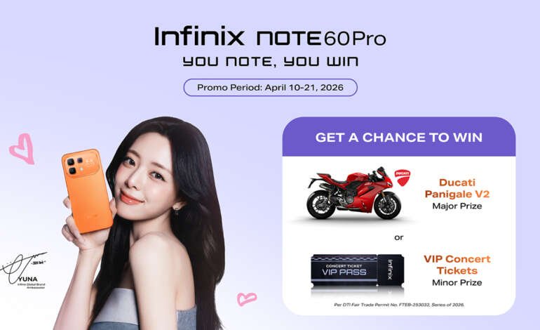Infinix Will Launch the NOTE 60 Pro with ITZY’s Yuna as Its First Global Brand Ambassador