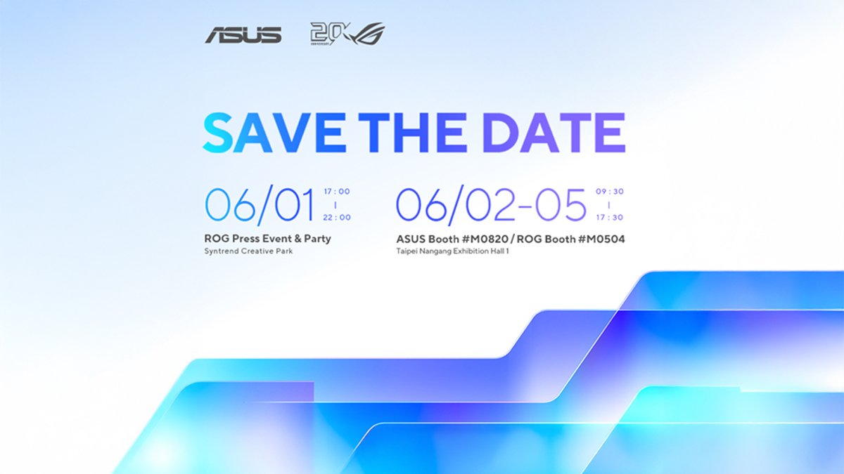 ASUS and Republic of Gamers to Showcase Next-Generation AI and 20 Years of Gaming Innovation at Computex 2026