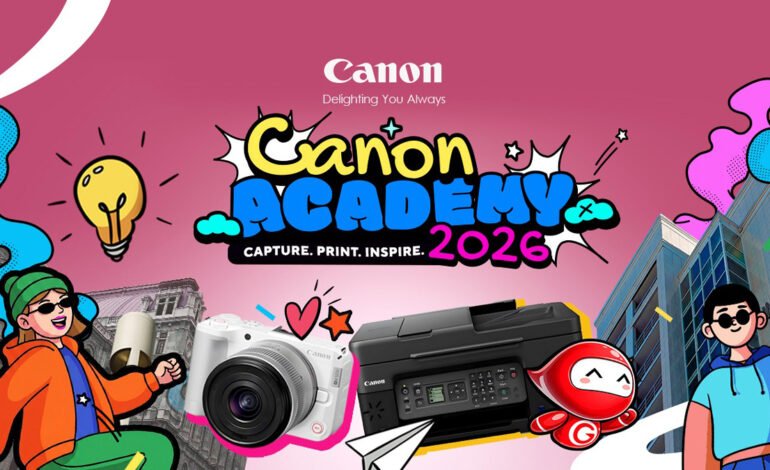 Canon Marketing (Philippines), Inc. kicks off Canon Academy 2026, a campus tour that brings immersive learning experiences and hands-on product demonstrations to students