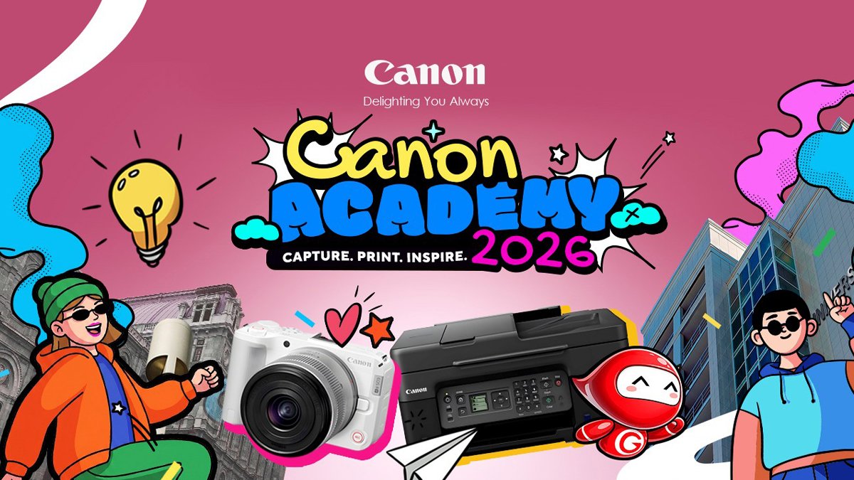 Canon Marketing (Philippines), Inc. kicks off Canon Academy 2026, a campus tour that brings immersive learning experiences and hands-on product demonstrations to students