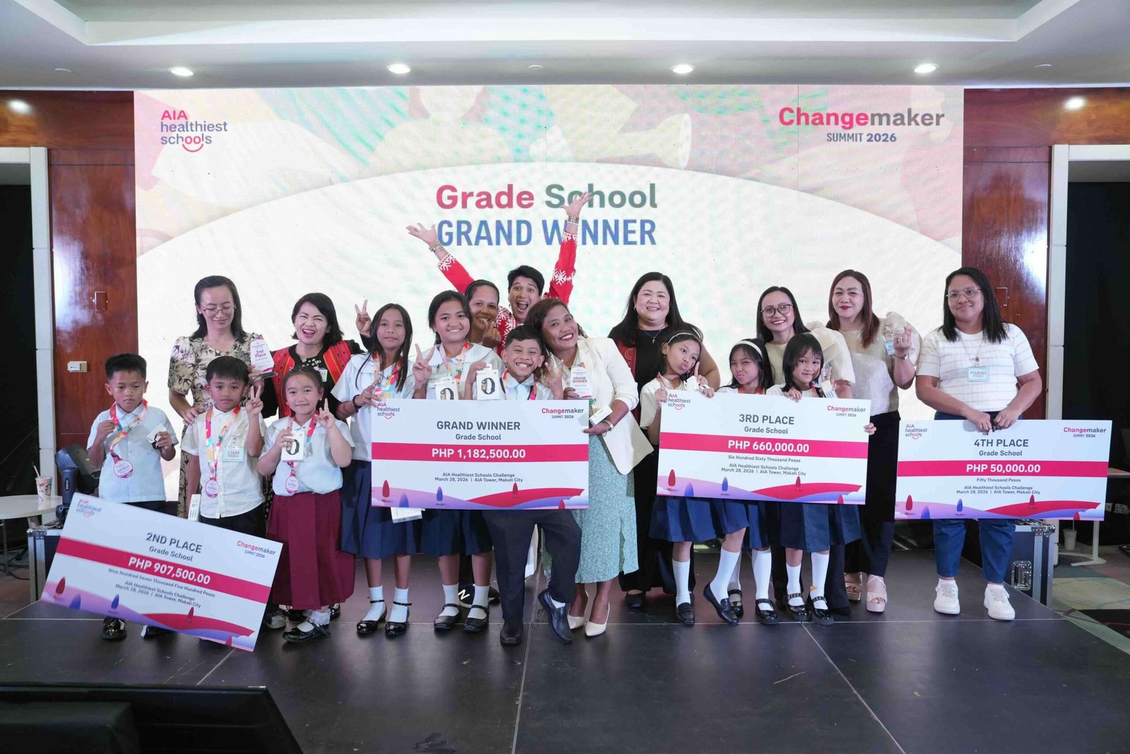 AIA Philippines recently held the AIA Healthiest Schools (AHS) Changemaker Summit 2026 at AIA Tower in Makati City,