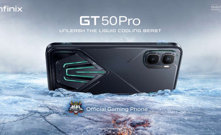 Infinix Launches GT 50 Pro: The Ultimate Hardcore Gaming Flagship with Industry-First Cooling and Control