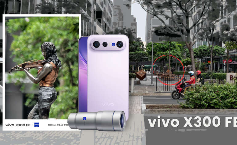 Here’s what 1600mm zoom looks like on the vivo X300 FE