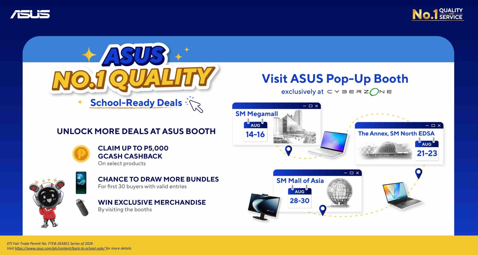 ASUS No. 1 Quality,