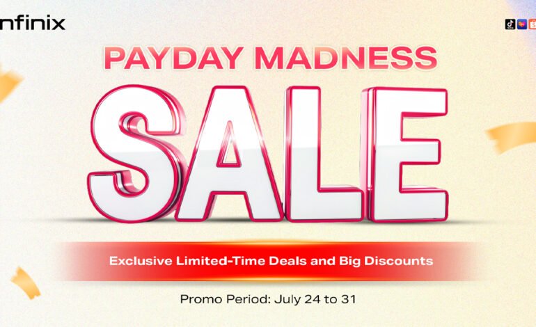 Infinix Payday Madness Sale Brings Exciting Deals and Bigger Savings 