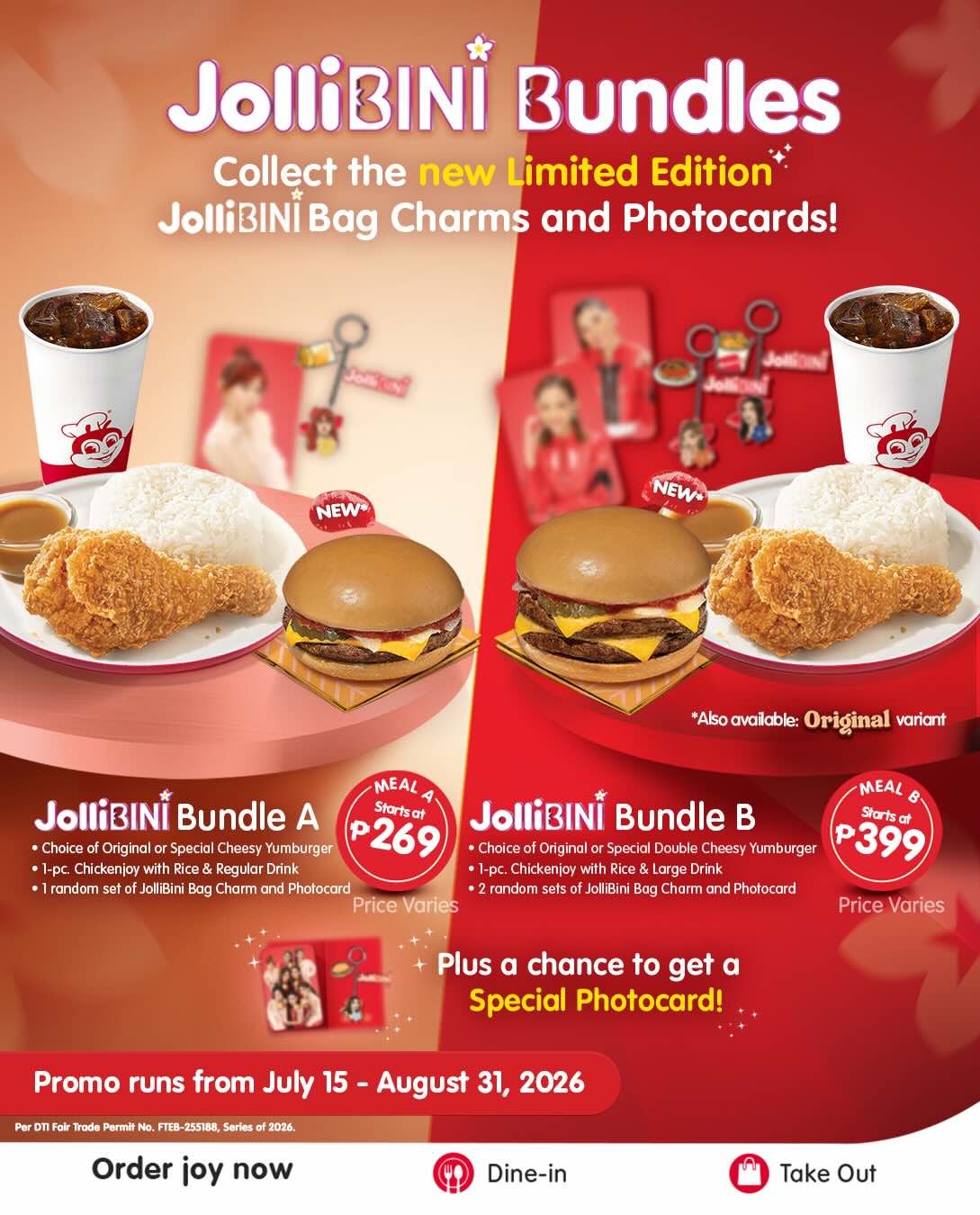 Jollibee the Philippines' number one fast food chain, is giving fans another reason to enjoy their favorite meals with the launch of the exclusive JolliBINI Bundles.