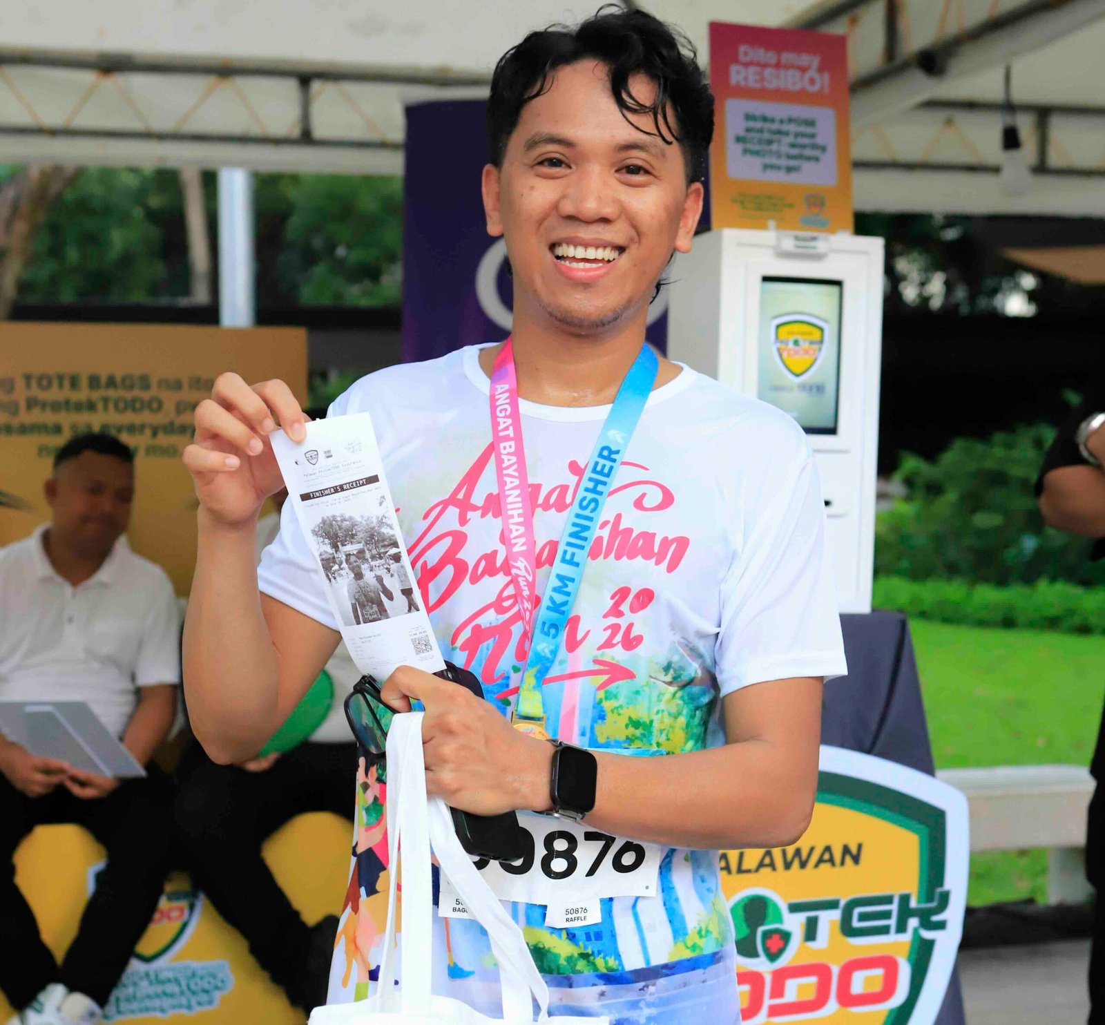 At the Angat Bayanihan Run 2026, PPS Insurance Agency, Inc (PPSIA), through Palawan ProtekTODO,  took the "Run, Resibo" concept beyond the screen. Inspired by Strava's digital record of every run, 
